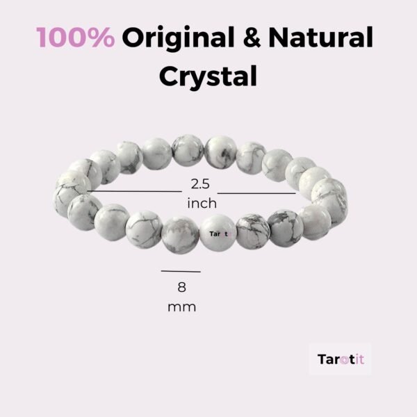 Howlite Bracelets 8MM