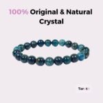 Apatite Natural Blue Crystal Bracelets 8MM