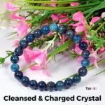 Apatite Natural Blue Crystal Bracelets 8MM