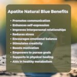 Apatite Natural Blue Crystal Bracelets 8MM