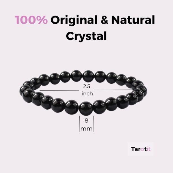 Black Tourmaline Bracelets 8MM
