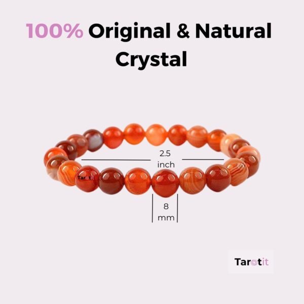 Carnelian Bracelets 8MM