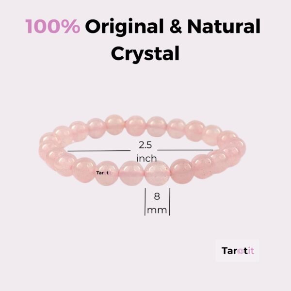 Rose Quartz Bracelets 8MM