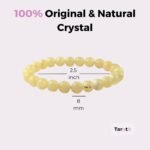 Yellow Calcite Bracelet 8MM