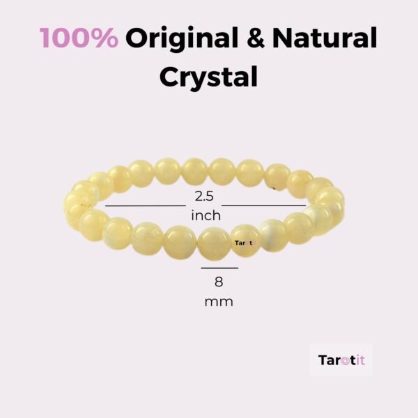 Yellow Calcite Bracelet 8MM